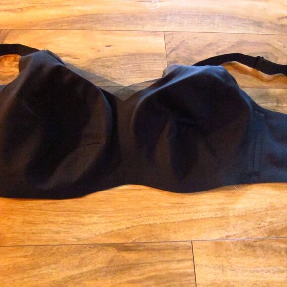 HONEYLOVE Black Padded Crossover Bra size 40DD/DDD - Picture 3 of 4